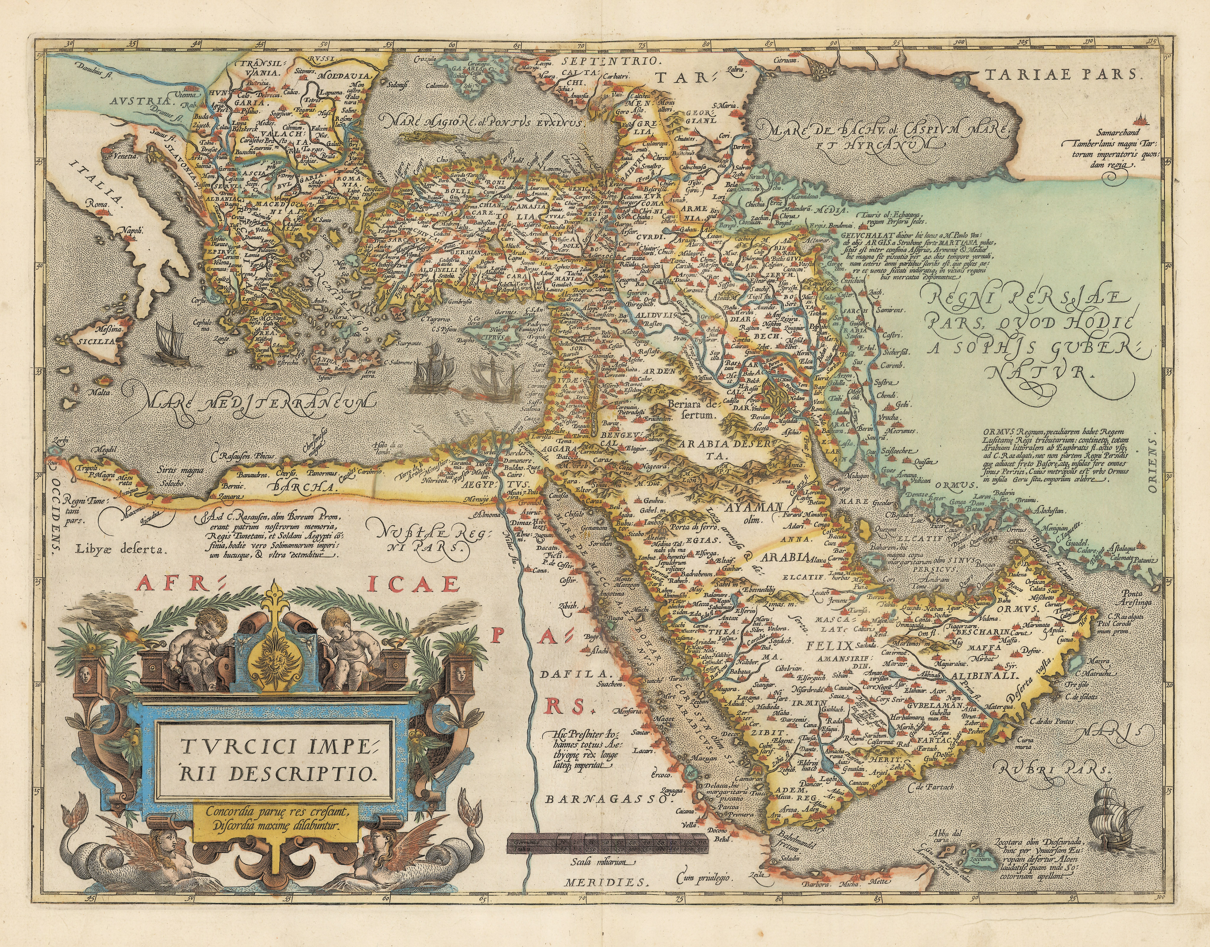 Osmanli Imparatorlugunun Gerileme Ve Yikilis Donemi Haritasi 70x100 Cm Fiyati
